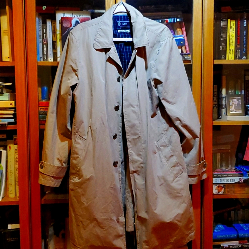 Vintage J Crew Trench Coat